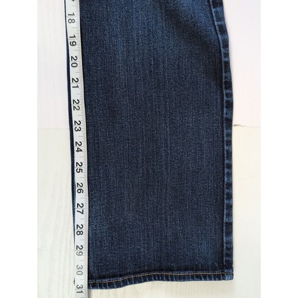 American Eagle Slim Boot Jeans Womens 8R Blue Stretch Low Rise Bootcut Denim - Picture 15 of 16